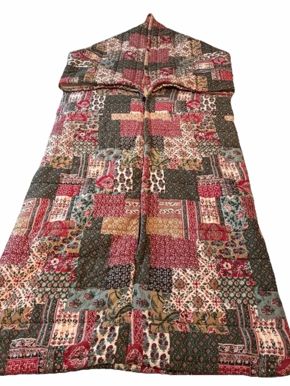 Vintage 70s Heritage Quilts Snug Sak Wearable Sleeping Bag